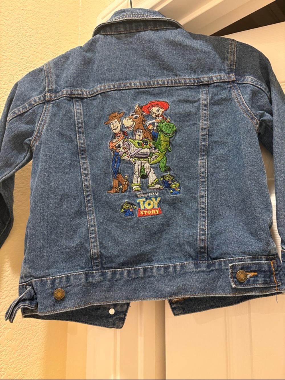 Kids Toy Story Denim Jacket, size 5/6
